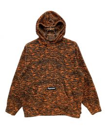 SUPREME（シュプリーム）の古着「Polartec Hooded Sweatshirt」｜オレンジ×ブラック