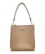 COACHコーチ）の古着「MOLLIE BUCKET BAG」｜ベージュ