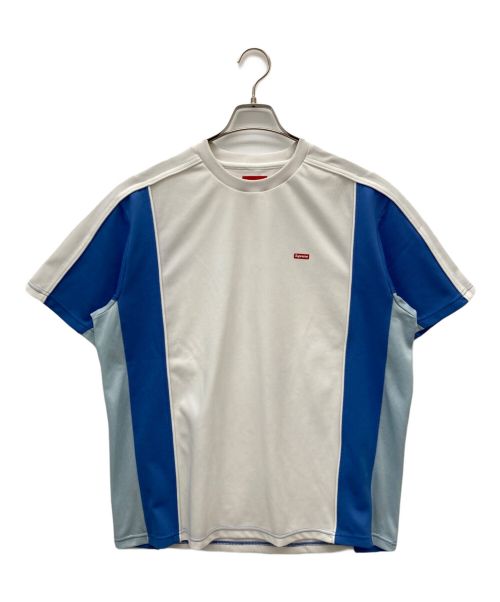 SUPREME（シュプリーム）SUPREME (シュプリーム) 2022SS Mesh Panel S ホワイト×ブルー サイズ:Mの古着・服飾アイテム