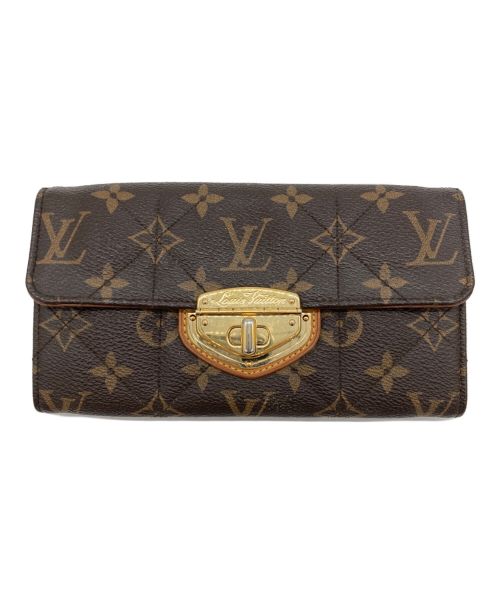 LOUIS VUITTON（ルイ ヴィトン）LOUIS VUITTON (ルイ ヴィトン) ポルトフォイユ サラ モノグラム･エトワール ブラウンの古着・服飾アイテム