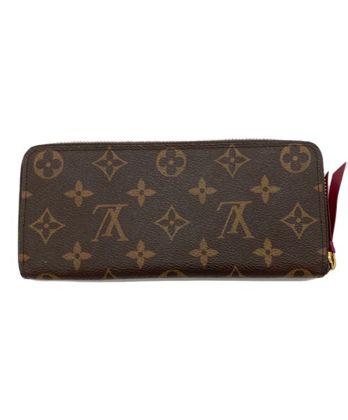 LOUIS VUITTON（ルイ ヴィトン）LOUIS VUITTON (ルイ ヴィトン) モノグラム ポルトフォイユ・クレマンス フューシャ フューシャの古着・服飾アイテム