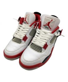 NIKE（ナイキ）の古着「Nike Air Jordan 4 Retro OG "Fire Red" (2020)」｜ホワイト