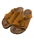 BIRKENSTOCKビルケンシュトック）の古着「スエードレザーサンダル」｜ブラウン