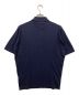 JOHN SMEDLEY (ジョンスメドレー)  ISIS 30ゲージ コットン ニットポロシャツ ネイビー サイズ:SIZE　L 未使用品：9000円