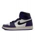 NIKE (ナイキ) AIR JORDAN 1 RETRO HIGH OG ホワイト×パープル サイズ:28.0㎝：13000円