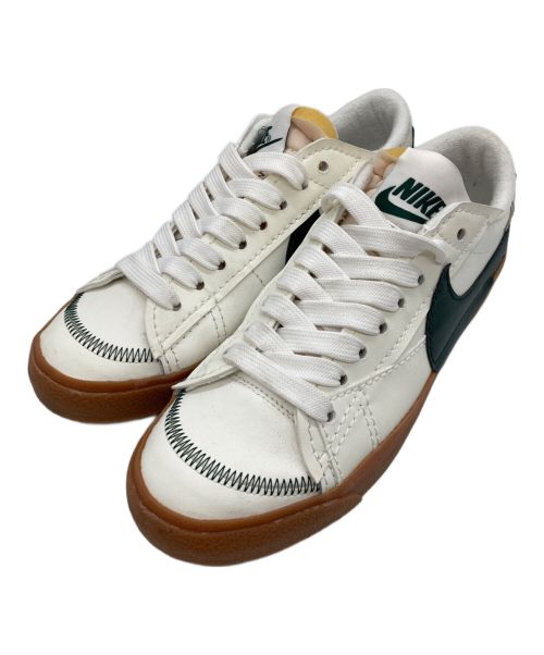 NIKE（ナイキ）NIKE (ナイキ) BLAZER LOW '77 JUMBO WNTR グリーン×ホワイト サイズ:27.5㎝の古着・服飾アイテム