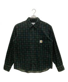 CarHartt（カーハート）の古着「コーデュロイシャツ」｜グリーン