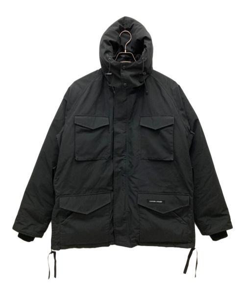 CANADA GOOSE（カナダグース）CANADA GOOSE (カナダグース) CONSTABLE PARKA ブラック サイズ:LGの古着・服飾アイテム