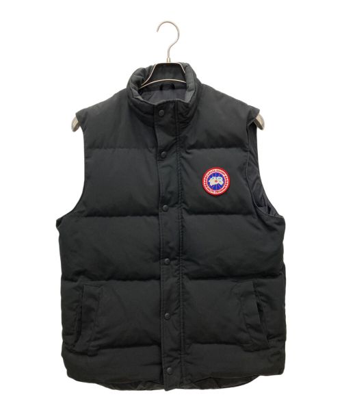 CANADA GOOSE（カナダグース）CANADA GOOSE (カナダグース) Garson Vest Wool ブラック サイズ:LGの古着・服飾アイテム