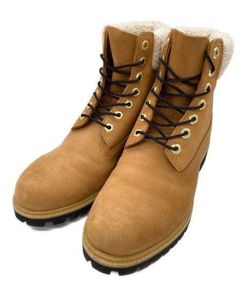 Timberland（ティンバーランド）Timberland (ティンバーランド) プレミアムウォータープルーフイエローブーツ ブラウン サイズ:JP　27の古着・服飾アイテム