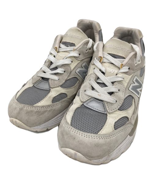 NEW BALANCE（ニューバランス）NEW BALANCE (ニューバランス)  M992NC ホワイト ベージュ サイズ:24cmの古着・服飾アイテム