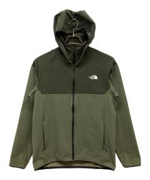 THE NORTH FACE（ザ ノース フェイス）の古着「エイペックスフレックスフーディ」｜カーキ