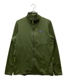 Patagonia（パタゴニア）の古着「メンズ・R1 サーマル・ジャケット」｜カーキ