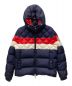 MONCLER（モンクレール）の古着「JANVRY」｜ネイビー×ホワイト×レッド