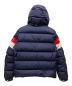 MONCLER (モンクレール) JANVRY ネイビー×ホワイト×レッド サイズ:SIZE　3：80000円