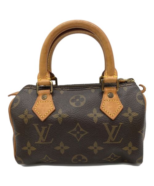 LOUIS VUITTON（ルイ ヴィトン）LOUIS VUITTON (ルイ ヴィトン) モノグラム ミニスピーディ ブラウンの古着・服飾アイテム