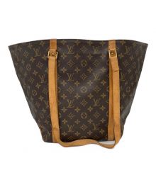 LOUIS VUITTON（ルイ ヴィトン）の古着「モノグラム　サックショッピング」｜ブラウン