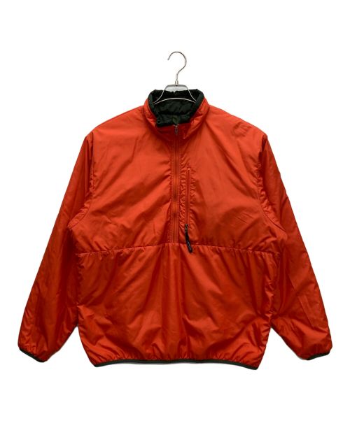 Patagonia（パタゴニア）Patagonia (パタゴニア) パフボールプルオーバージャケット オレンジ×カーキ サイズ:SIZE Lの古着・服飾アイテム