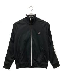 FRED PERRY（フレッドペリー）の古着「Taped Track Jacket」｜ブラック