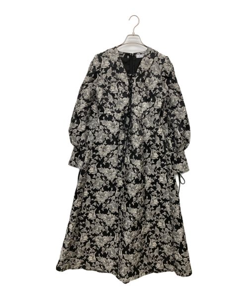 melt the lady（メルトザレディ）melt the lady (メルトザレディ) flower jacquard long dress グレー サイズ:SIZE Freeの古着・服飾アイテム