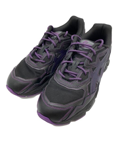 asics（アシックス）asics (アシックス) Needles (ニードルズ) ローカットスニーカー パープル×ブラック サイズ:27.5㎝の古着・服飾アイテム