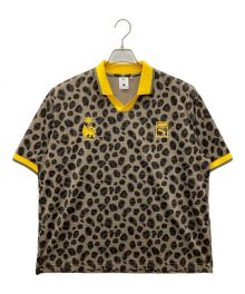 PUMA×SASQUATCHfabrix.（プーマ×サスクワッチファブリックス）の古着「SOCCER SHIRT」｜イエロー×ベージュ