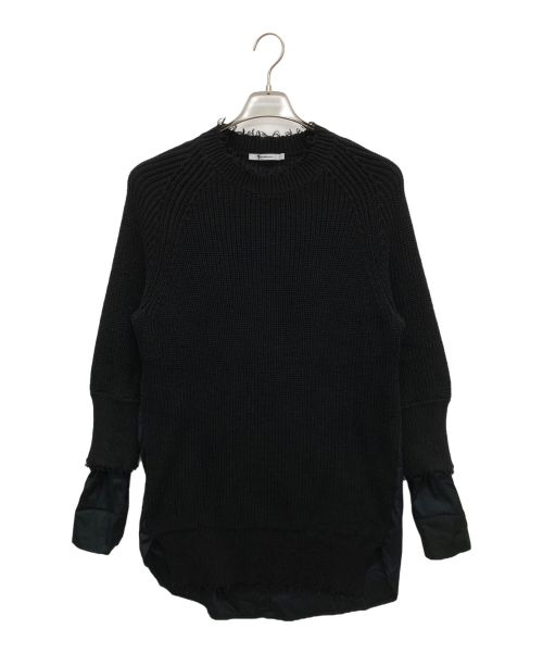 ALEXANDER WANG（アレキサンダーワン）ALEXANDER WANG (アレキサンダーワン) レイヤードニット ブラック サイズ:SIZE XSの古着・服飾アイテム