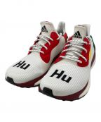 adidasアディダス）の古着「Solar Hu Glide White」｜ホワイト×レッド×グリーン