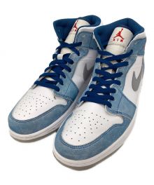 NIKE（ナイキ）の古着「AIR JORDAN 1 MID SE」｜スカイブルー×ホワイト