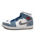 中古・古着 NIKE (ナイキ) AIR JORDAN 1 MID SE スカイブルー×ホワイト サイズ:JPN28.5：13000円