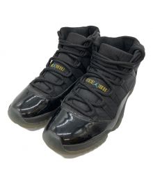 NIKE（ナイキ）の古着「AIR JORDAN11　Retro Black/Gamma Blue-Varsity Maize」｜ブラック