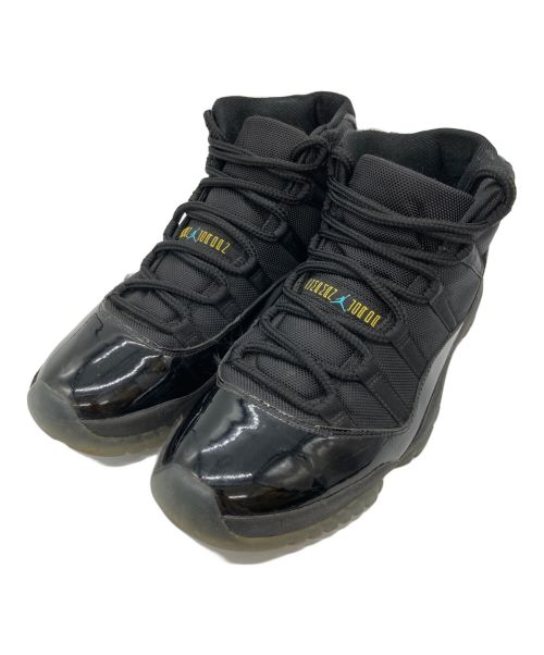 NIKE（ナイキ）NIKE (ナイキ) AIR JORDAN11　Retro Black/Gamma Blue-Varsity Maize ブラック サイズ:28㎝の古着・服飾アイテム