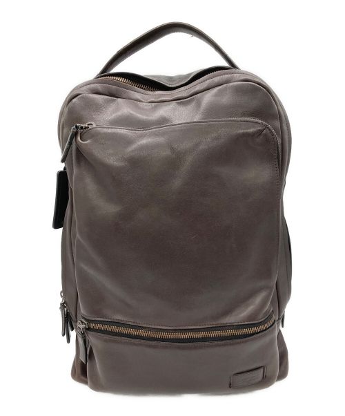 TUMI（トゥミ）TUMI (トゥミ) Harrison Bates backpack ブラウンの古着・服飾アイテム