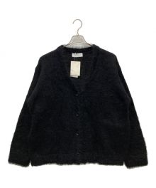 AP STUDIO（エーピーストゥディオ）の古着「MOHAIR×WOOL V NECK CARDIGAN」｜ブラック