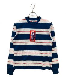 THE BLACK EYE PATCH（ブラックアイパッチ）の古着「HWC BORDERED L/S TEE」｜ネイビー×ホワイト