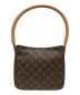 LOUIS VUITTON (ルイ ヴィトン) モノグラム ルーピングMM：60000円