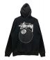 stussy (ステューシー) ジップパーカー ブラック サイズ:SIZEXL：15000円