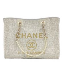 CHANEL（シャネル）の古着「ドーヴィル トートバッグA67001　」｜アイボリー