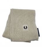 FRED PERRYフレッドペリー）の古着「Waffle Knit Patch Brand Rib Scarf」