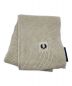 FRED PERRY（フレッドペリー）の古着「Waffle Knit Patch Brand Rib Scarf」