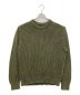 stussy（ステューシー）の古着「PIGMENT DYED LOOSE GAUGE SWEATER」｜カーキ