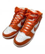 NIKEナイキ）の古着「ダンク HIGH　Orange Blaze」｜オレンジ×ホワイト