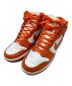 NIKE（ナイキ）の古着「 ダンク HIGH　Orange Blaze」｜オレンジ×ホワイト