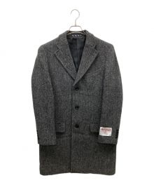 Harris Tweed（ハリスツイード）の古着「チェスターコート」｜グレー