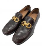 Salvatore Ferragamoサルヴァトーレ フェラガモ）の古着「ビットローファー」｜ブラウン