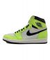 NIKE (ナイキ) AIR JORDAN1 RETRO  HIGH Volt/Visionaire グリーン×ホワイト サイズ:27.5cm：10000円