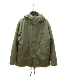 FRED PERRY（フレッドペリー）の古着「ショート フィッシュテールコート」｜カーキ