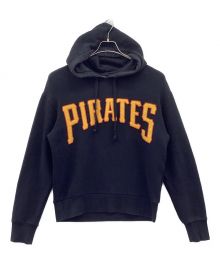 GUCCI×MLB（グッチ×エムエルビー）の古着「「PIRTES」 HOODIE」｜ブラック