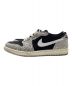 NIKE (ナイキ) AIR JORDAN 1 LOW(エア ジョーダン1ロー) グレー×ブラック サイズ:28cm：13000円