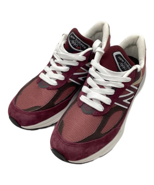 NEW BALANCE（ニューバランス）NEW BALANCE (ニューバランス) Made in USA 990 v6 BT6 ホワイト×パープル サイズ:29cmの古着・服飾アイテム